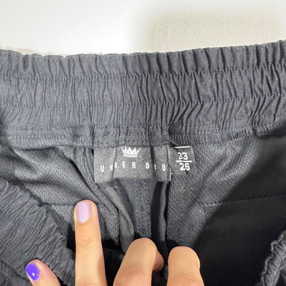 Under 510 Jogger Mens 30x24 Black Cargo Stretch Casual U-510 Under 5'10 Athletic - Picture 6 of 7